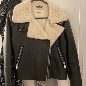 Genuine leather jacket